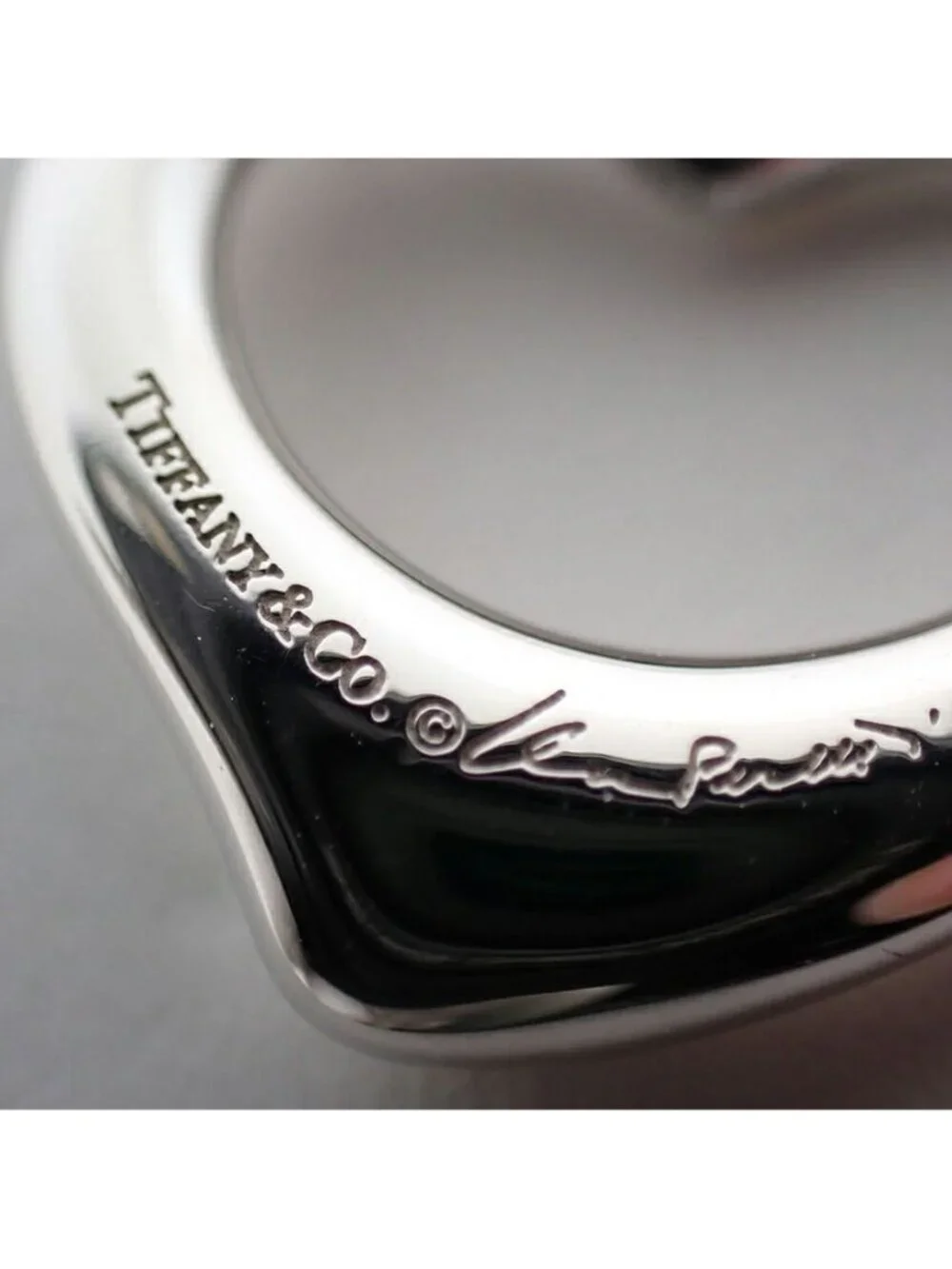 Tiffany & Co 925 Open Heart Pendant